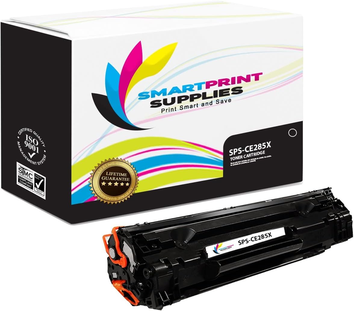 Compatible 85X CE285A Jumbo Black Toner Cartridge Replacement for HP LaserJet 1100 P1102W 1200 M1212NF Printers (3,000 Pages)