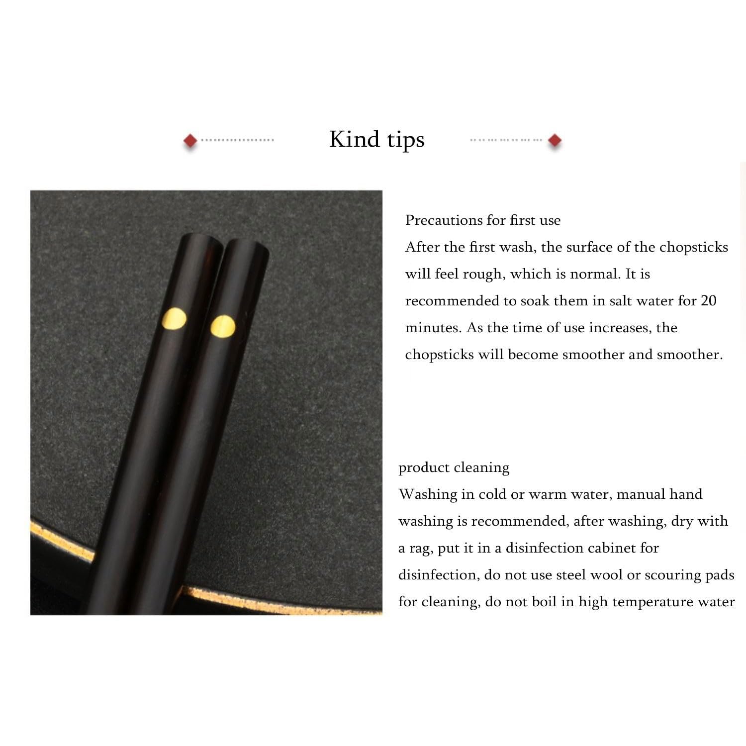 baguette japonaise cooking chopsticks Baguettes réutilisables sous les meubles de 25cm(Color:5 pairs,Size:)