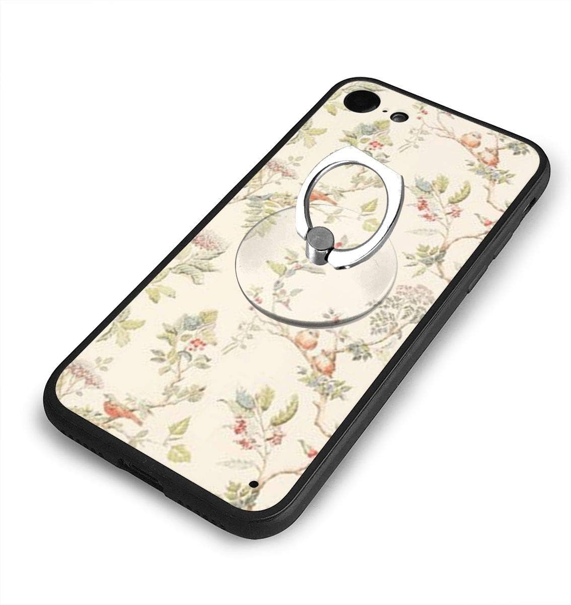 Amazon 英国発 ローラアシュレイ 壁 完全保護アンチスクラッチiphone 7 8ケース 4 7インチ リングホルダー付き耐衝撃カバーケース 家電 カメラ オンライン通販