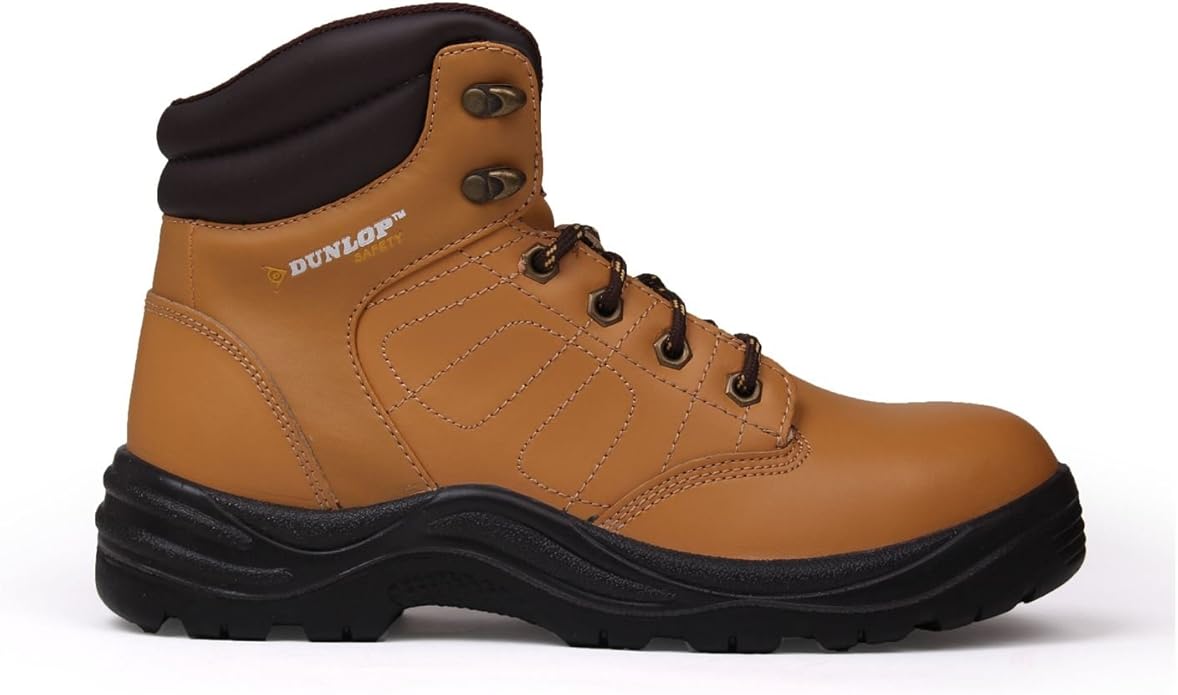 Dunlop men's Dakota work boots, safety shoes Yellow Size 14 Amazon.co.uk