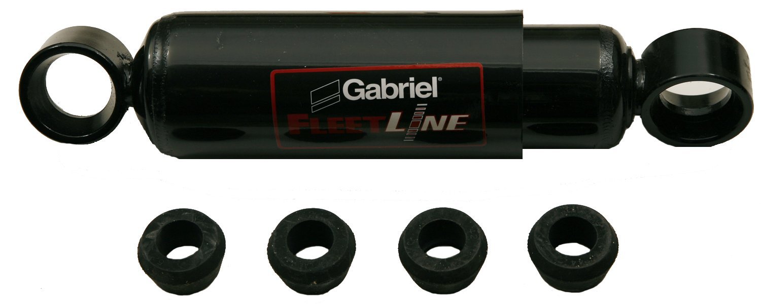 Gabriel 85712 FleetLine HD Truck Front/Rear Shocks Fits Blue Bird; Country Coach; Raydan/Meritor; Spartan Motors; Seagrave Fire Rescue Truck OEM# A-4890, 6130029, 700115, AS 4025B