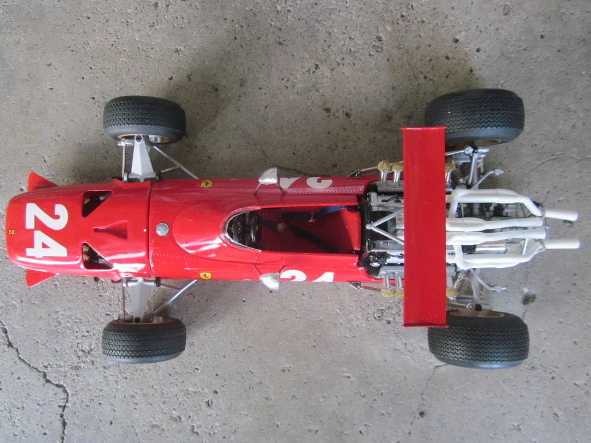 Amazon | モデルファクトリーヒロ1/20 フェラーリ 312 フランスGP 1968
