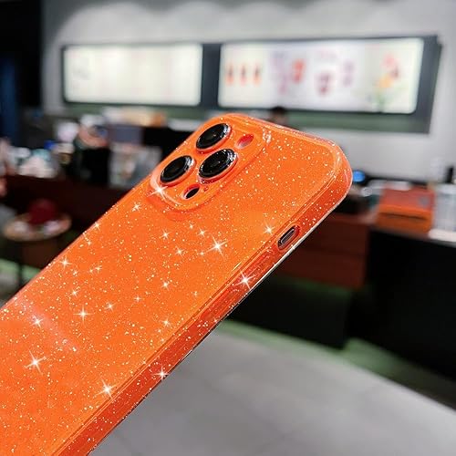 Miniatura 5 de Compatible con iPhone 13 Pro Max de 6.7 pulgadas, lindo color brillante neón, funda de silicona delgada, delgada, a prueba de golpes, brillante con