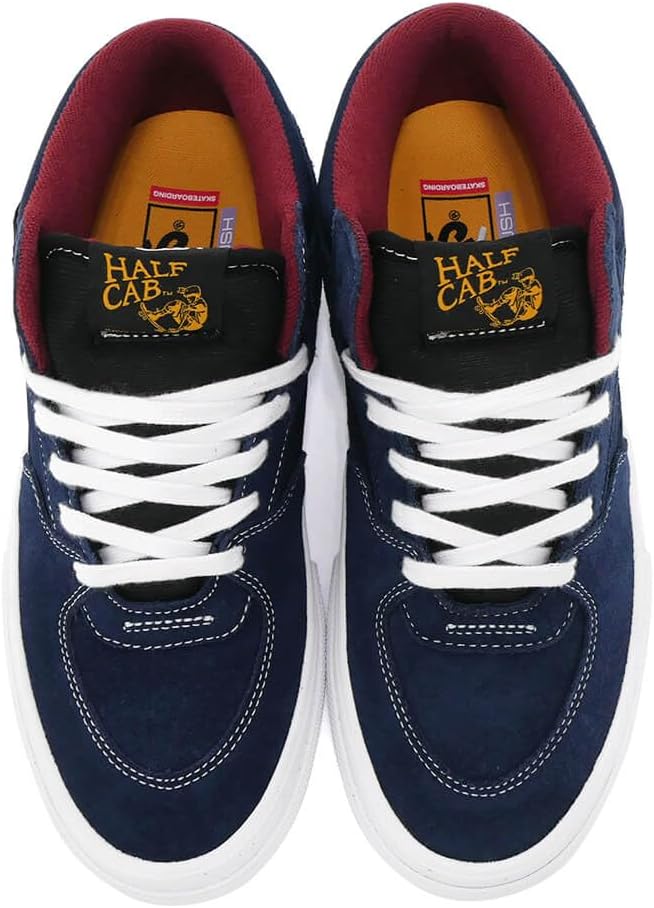 Half Cab ネイビー/バーガンディ スケートシューズ バンズ] SHOES シューズ スニーカー SKATE HALF CAB NAVY/BURGUNDY（US