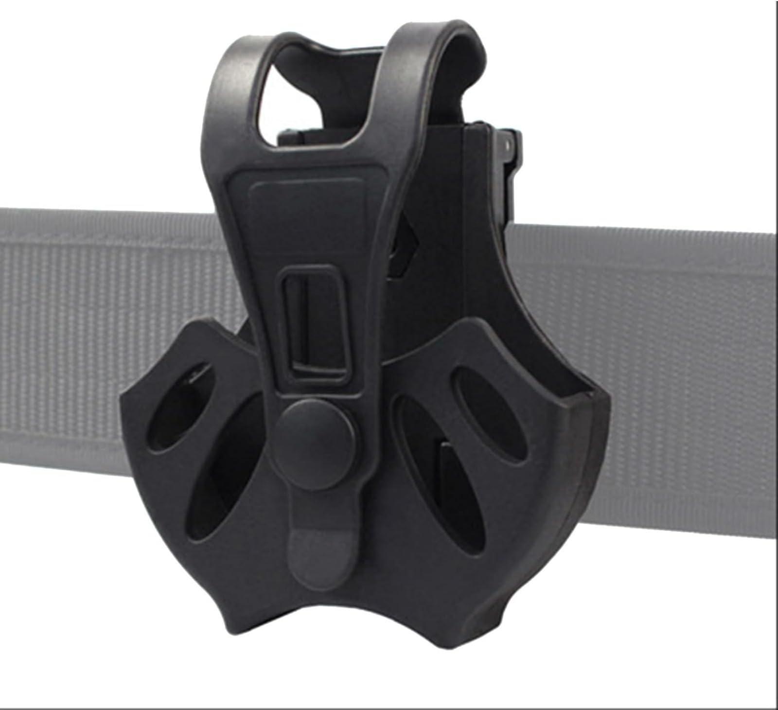 Funda para Esposas con Parte Superior Abierta, Funda táctica para Esposas,Clip para cinturón, Funda de grilletes de policía, Funda para Esposas, cinturón de,Funda táctica para Chaleco táctico