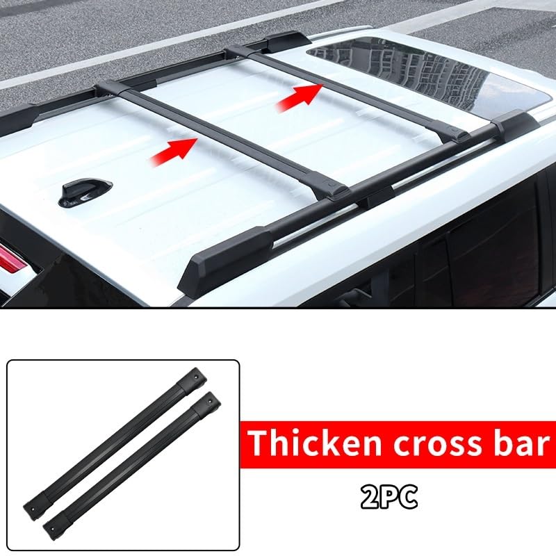 Barras Transversales GX550 de Alta Resistencia para Portaequipajes Toyota Land Cruiser 2