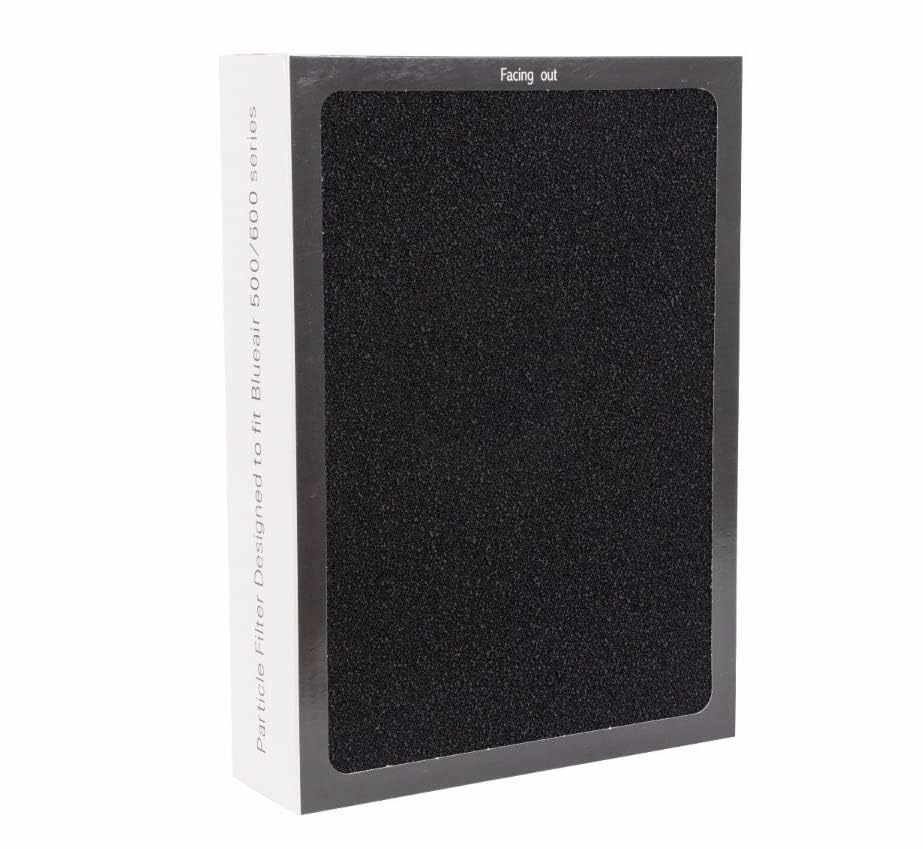 Classic 500/600 Series HEPA Particle Filter Replacement Compatible with Blueair Air Purifier Models 501 503 505 510 550E 555EB 601 603 605 650E by LifeSupplyUSA (3-Pack)