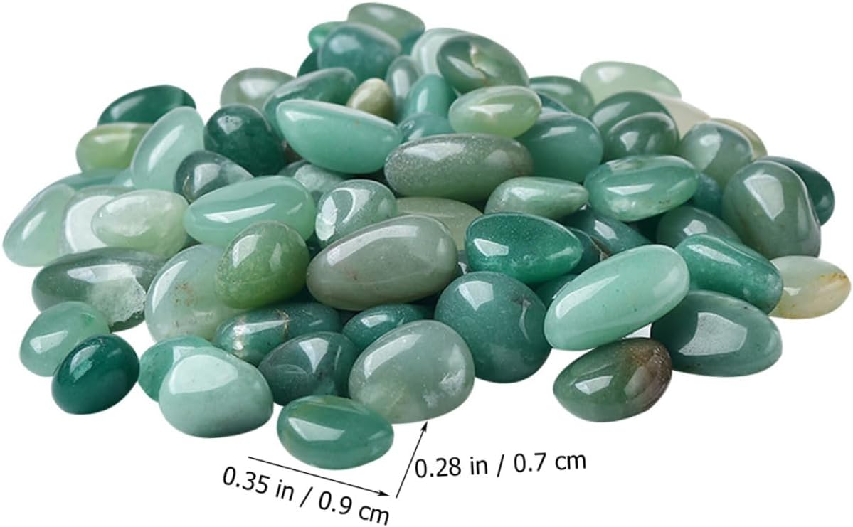 Natural Aesthetic Aquarium Gravel and Garden Decorative Stones, 7-9mm Natural Dendritic Agate Pebbles 2lb, Terrarium Rocks for Fish Tank Landscaping and Aquatic Pet Decor
