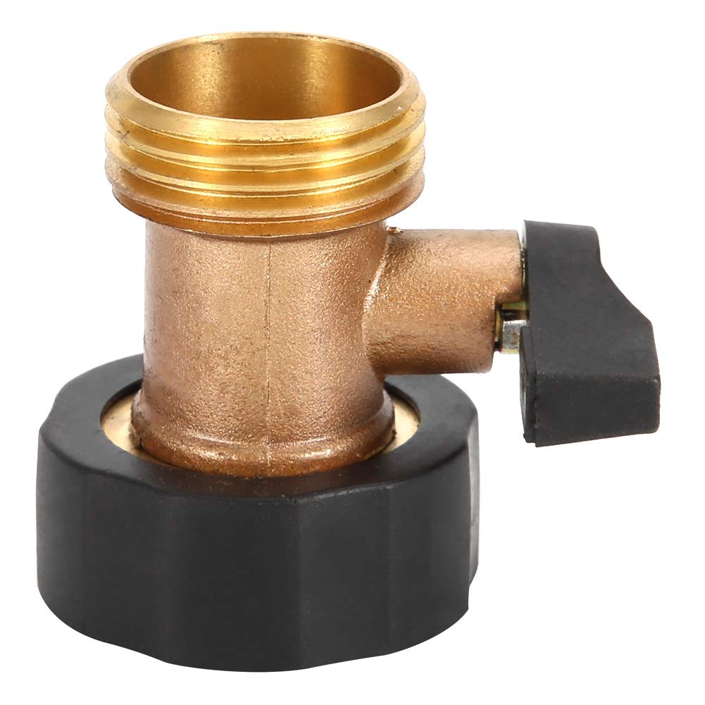 Garden Valve 3/4 DN20 Brass Straight Single Pass Ball Valve Hose Connector for Garden Use