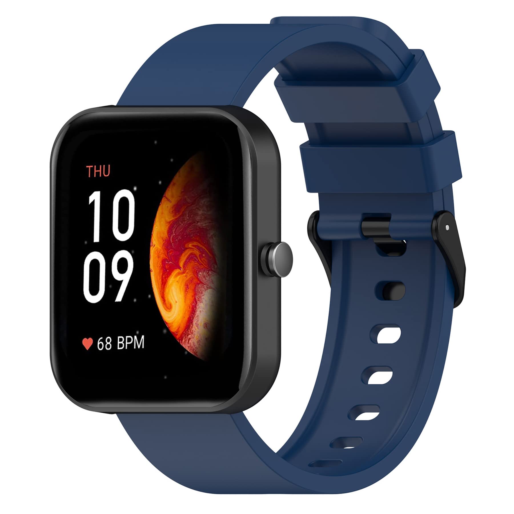 Cinturino SenMore Per Amazfit Bip 3 / Pro / GTS / GTR 42mm - Silicone Morbido, Regolabile, Multicolore - 3