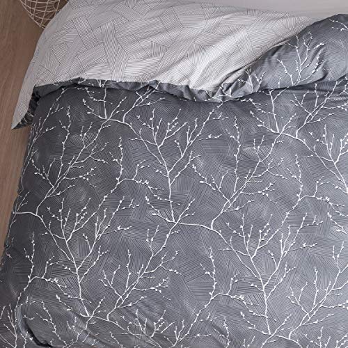 OAITE Duvet Cover Set, 100% Cotton Duvet Cover, Ultra Soft and Easy Care, Bedding Queen Size Set, 3-Piece Duvet Cover Set Includes 2 Pillow Shams