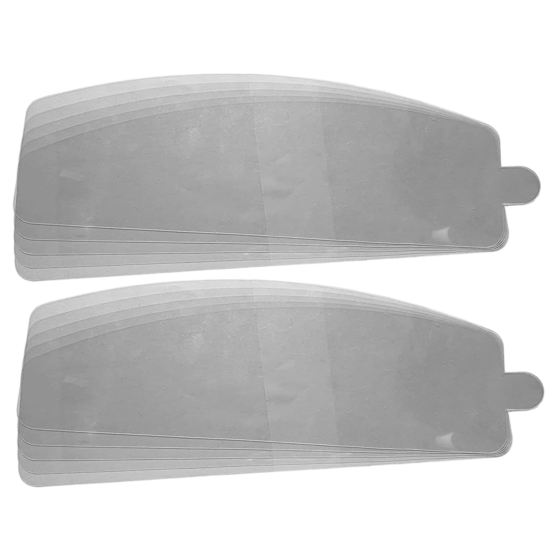 Faroby Clear Sandblasting Hood Replacement Lens 10Pcs Face Shield Pc Visors For Painting Grinding