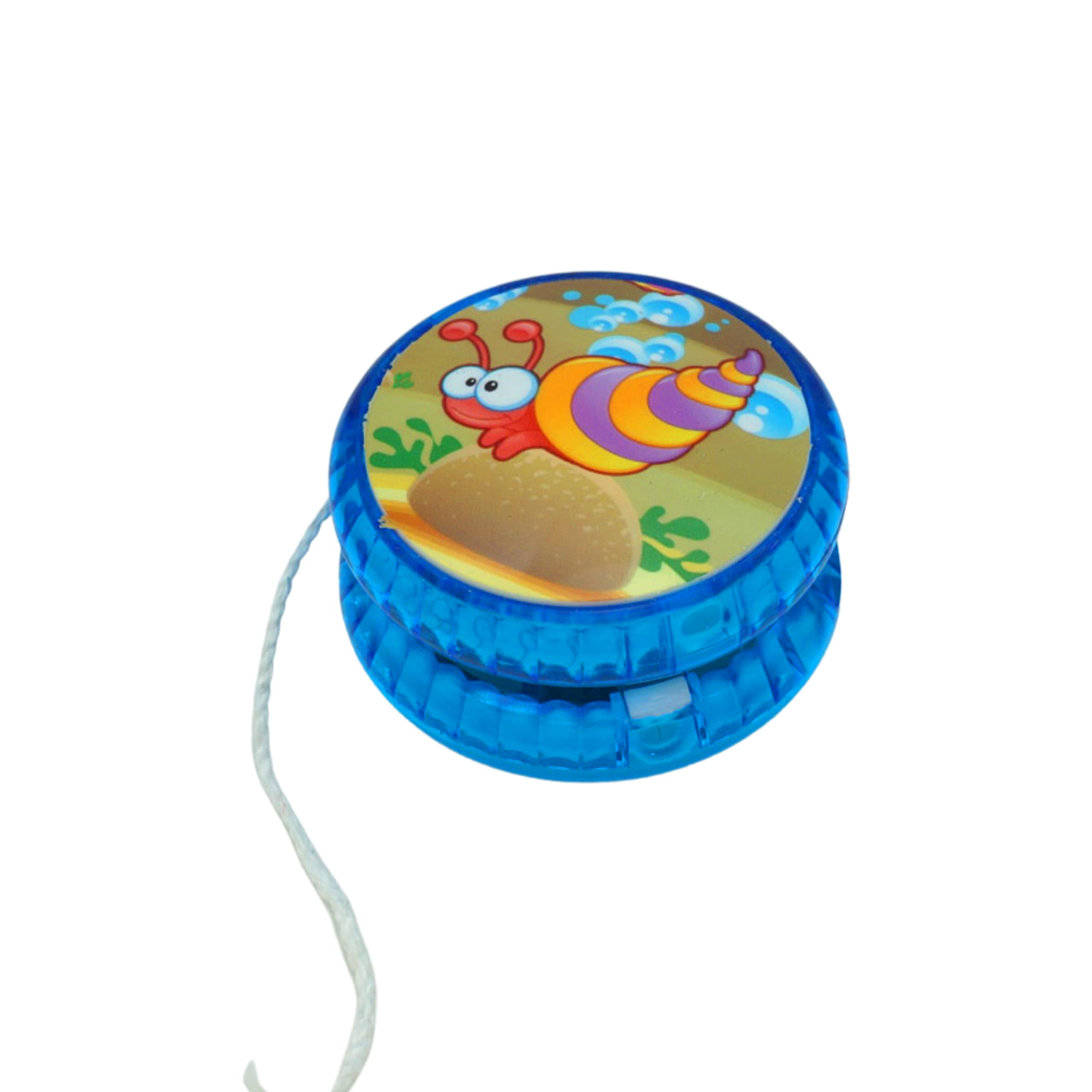 Sea Life Design 5.5cm Light Up Responsive Yoyo Blue, Stable and Sturdy with Yoyo String, Best Gift for Kids Beginner Players Perform
