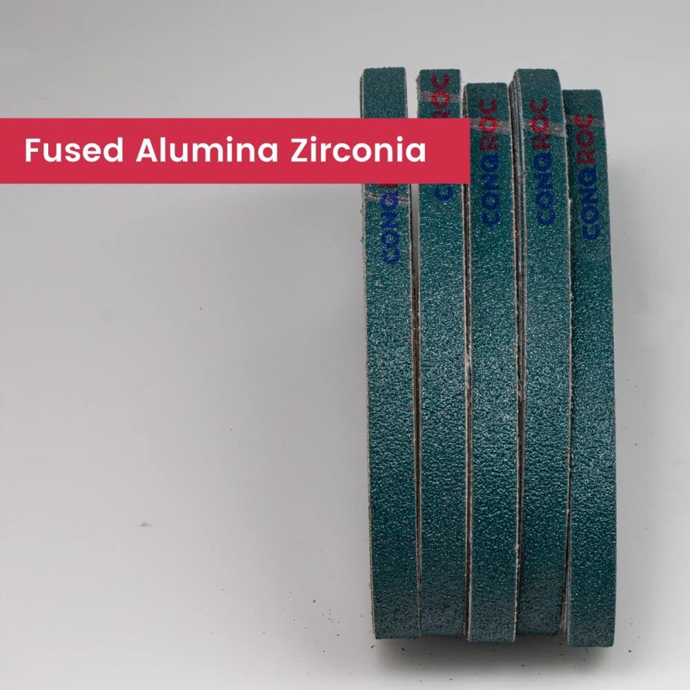 25 Stück 13 x 533 mm Schleifbänder Fused Alumina Zirkonia Schleifbänder Schleifbänder Körnung 40 | 60 | 80 | 120,120,Mittel,13x533mm