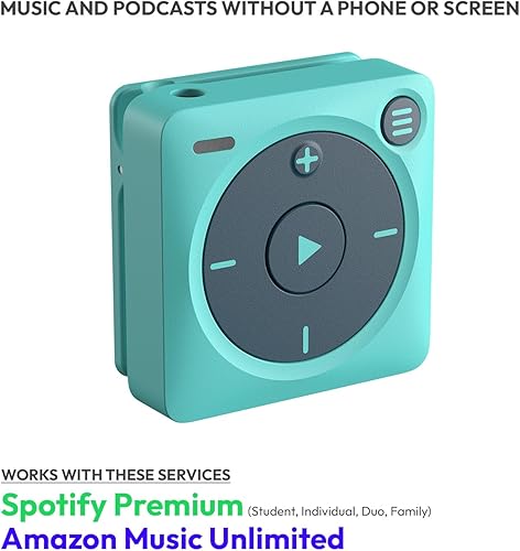 Miniatura 2 de Mighty 3 Spotify y Tienda Music Player (edición 2026) - Portátil, sin pantalla, funciona sin conexión - Compatible con auriculares Bluetooth y con