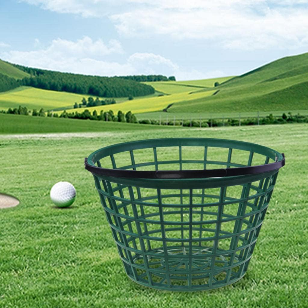 Milageto Outdoor Golf Ball Basket Container Golfball Bucket