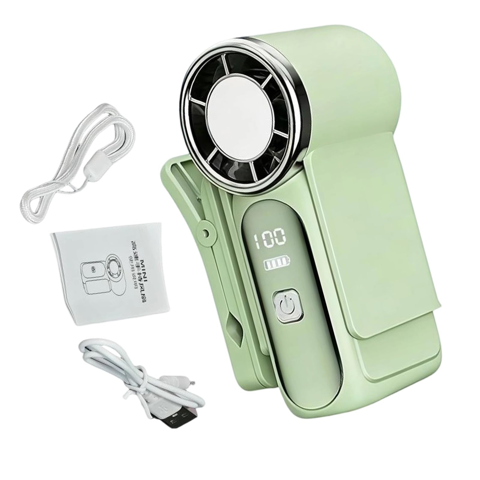 MURYE Quiet Operate Portable Clip Fan Rechargeable Low Outdoor Clip Umbrella Fan for Outdoor Sports Enduring High Speed Small