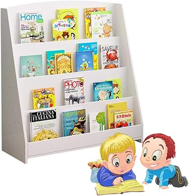 children's bookshelf with storage