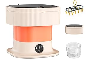 Space-Saving Mini Washing Machine: Effortless Laundry for Delicates