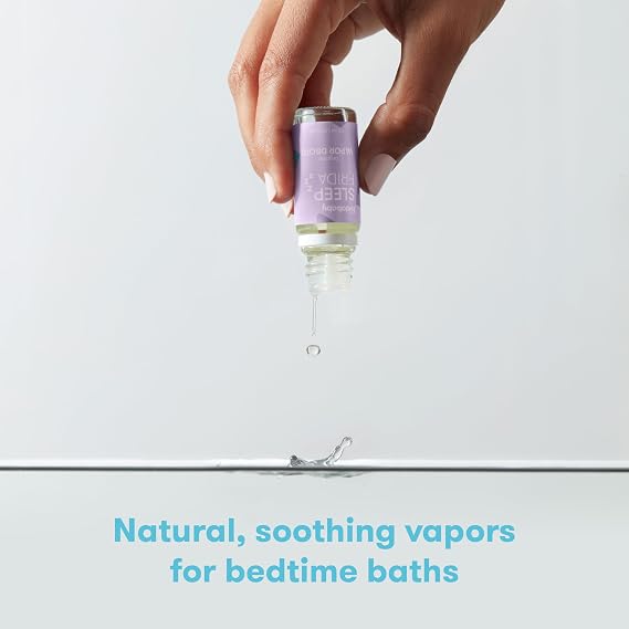 Frida Baby Natural Sleep Vapor Bath Drops, Lavender Essential Oil, Relaxing