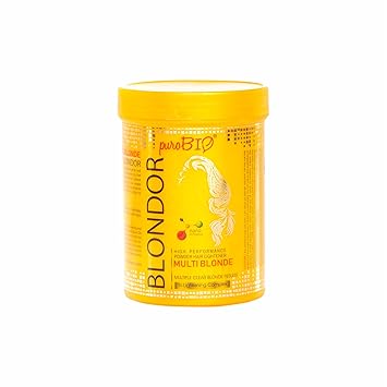 PureBio Blondor 200gm Purobio Blondor Powder & Hair Colour 200g | Get Hair Color (Yellow) (200ml, Yellow)