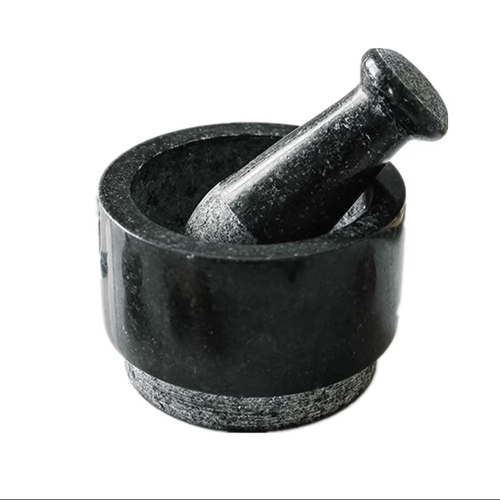Knoblauchpresse Edelstahl Marmor-Mörser- und Stößel-Set, doppelseitiger Mahl-Design-Gewürzbrecher, Misch-Mahlschüssel, Tablettenbrecher, Pfeffermühlen-Mörser-Stößel, Knoblauchmühlen-Zerkleinerer, DIY-
