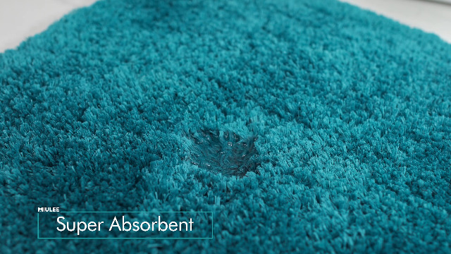 Amazon.com: MIULEE 3 Pieces Bathroom Rugs and mats Sets Extra