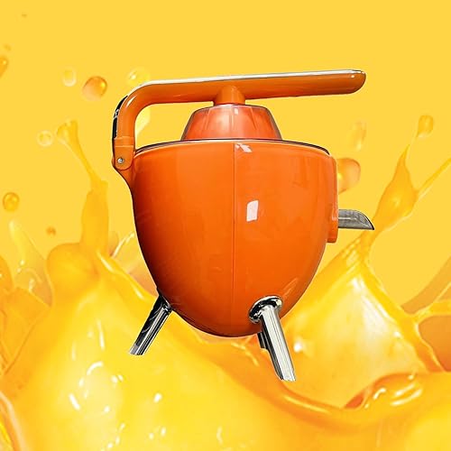 Miniatura 8 de Exprimidor eléctrico de cítricos de 300 W, exprimidor de limón y pomelo naranja, potente fabricante de jugo de naranja con mango apto para