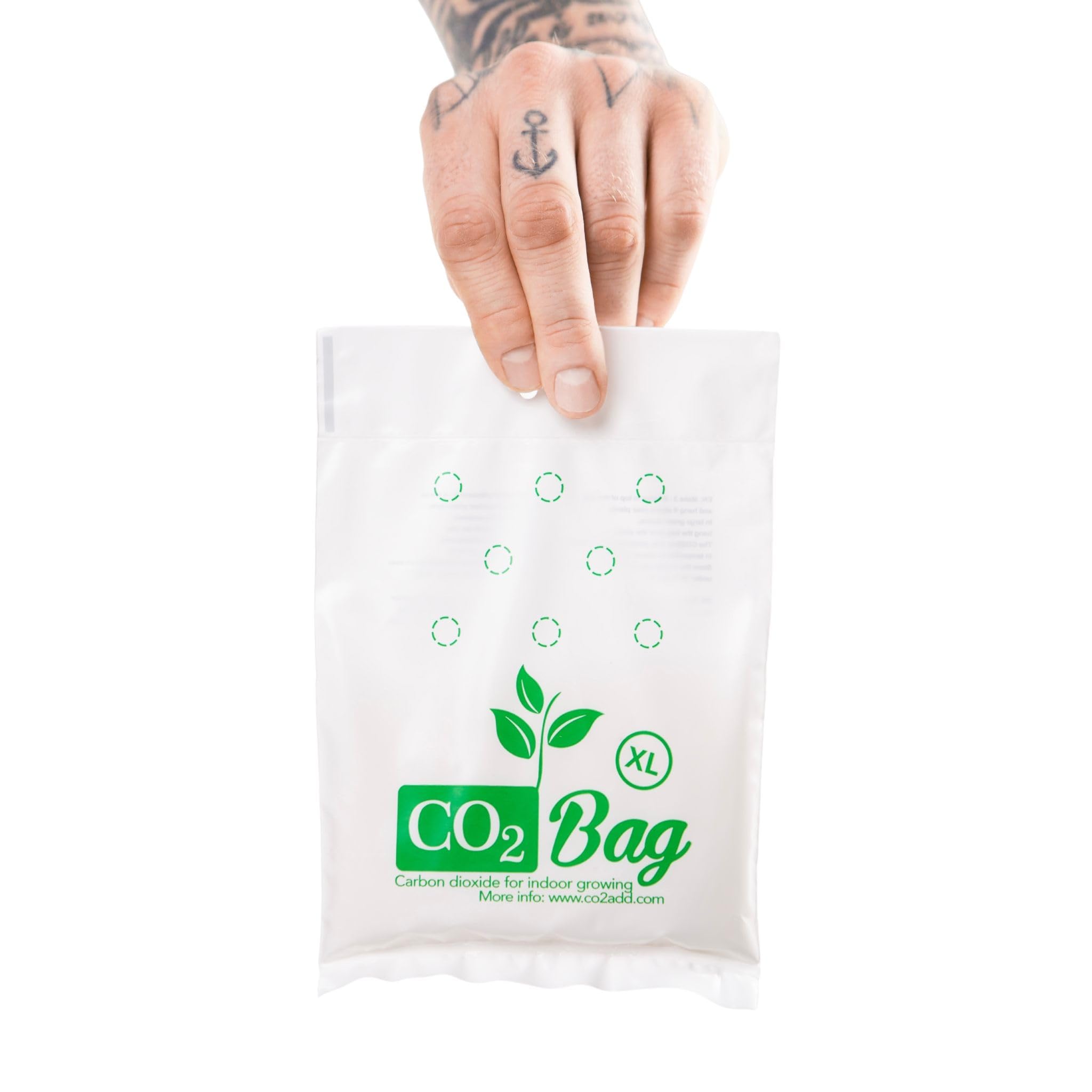 CO2BAG® XL pour Une Croissance Efficace | Améliore Le Goût, la Couleur & Le Rendement | Compact & sans Entretien pour la Culture Intérieure et Les Serres. -2-Pack-