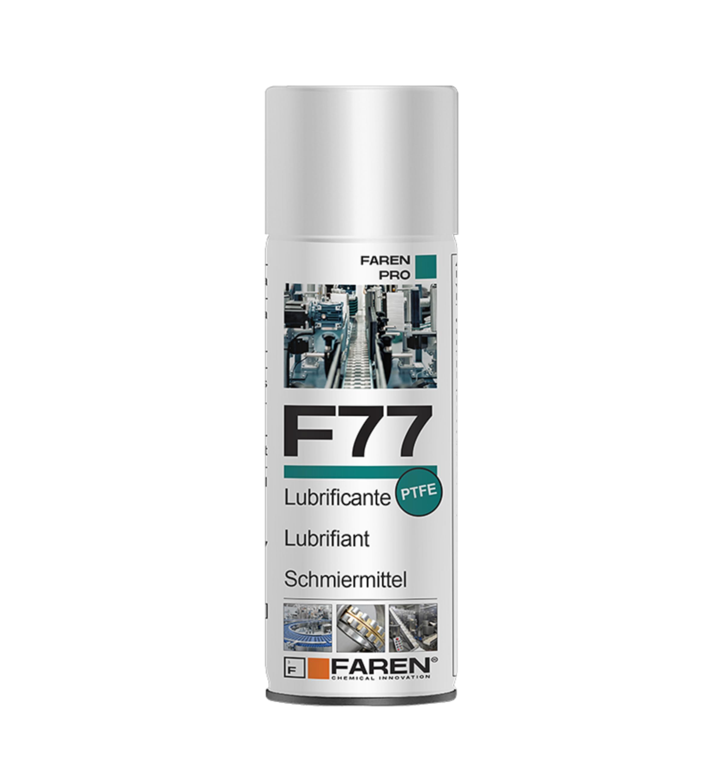 Faren F77, Grasso Lubrificante al TEFLON (PTFE) ad Alte Prestazioni, Protettivo, Anticorrosivo AntiGripp a lunga durata, 400ml