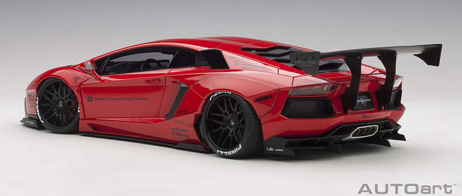 Amazon | AUTOart 1/18 リバティーウォーク LB-WORKS ランボルギーニ