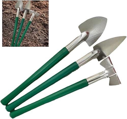Miniatura 4 de 3Pcs Succulent Tools Mini Garden Tools, Planting Tools Set with Small Garden Shovel Rake Trowel Gardending Hand Tools Kit for Soil Caring Succulent