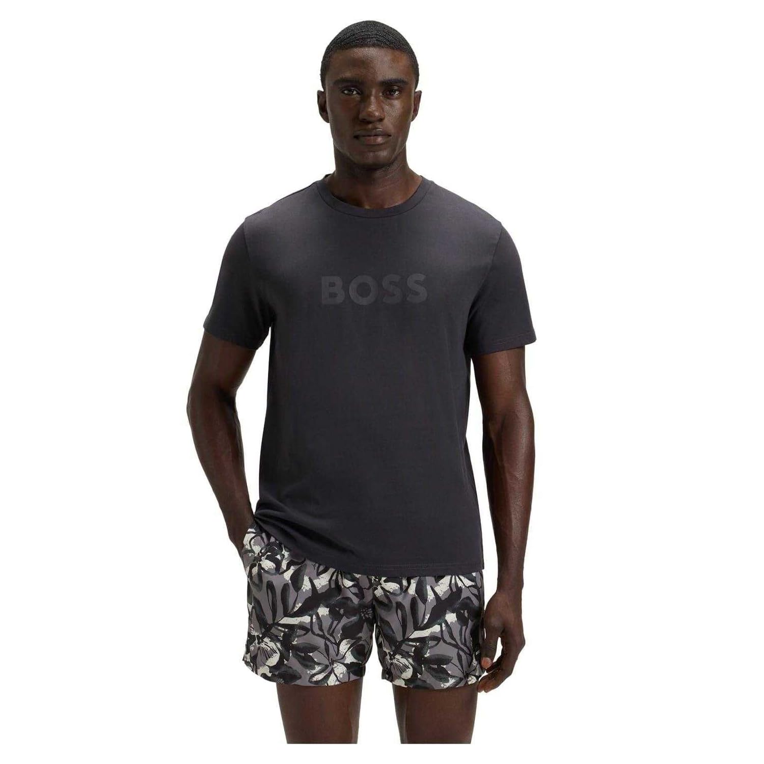 BOSS Koszulka BeACH_T_SHIRT Mężczyźni T-shirt rn