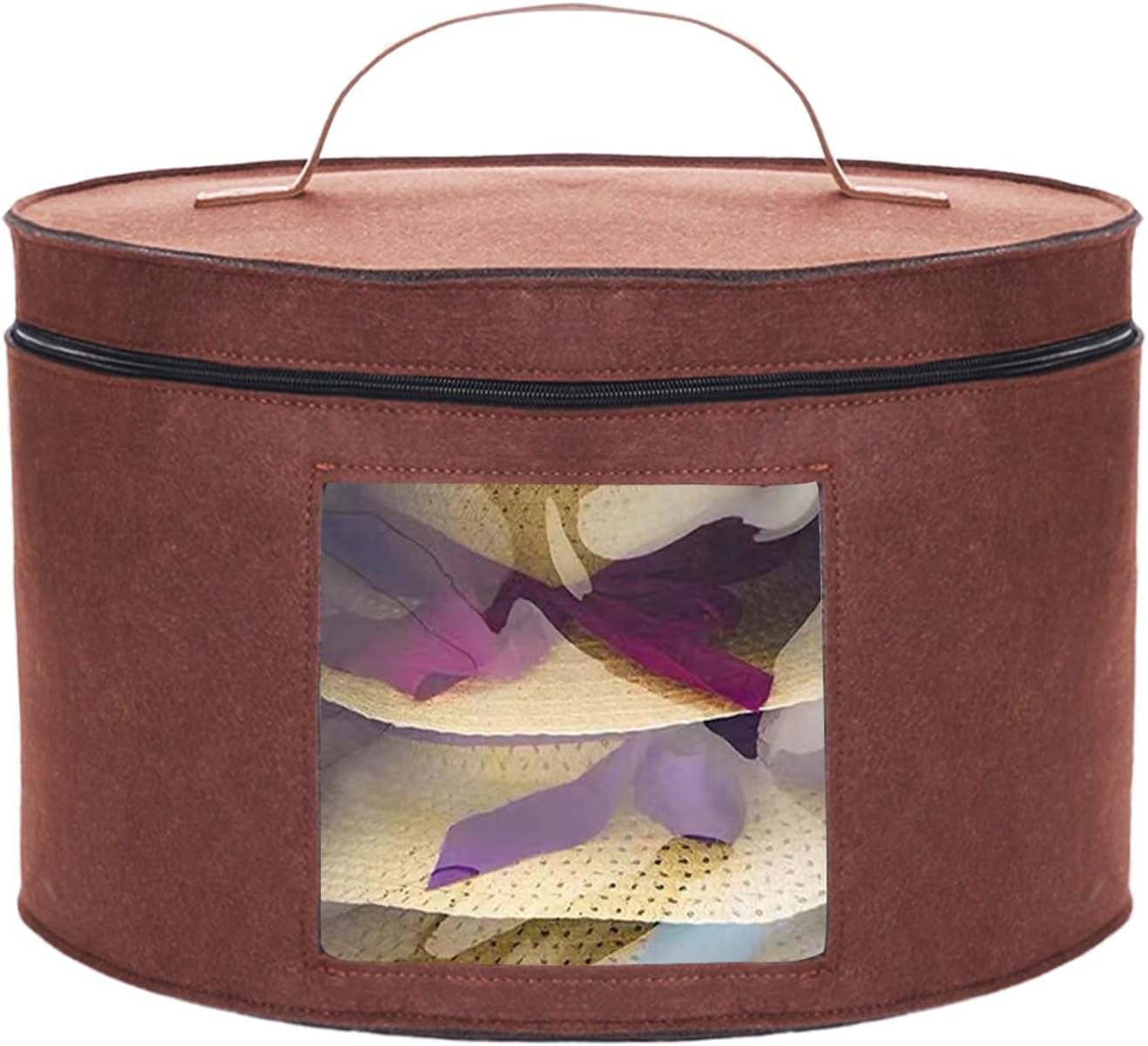 Munskine Hat Boxes for Women Storage & Men Hat Boxes With Lids Large