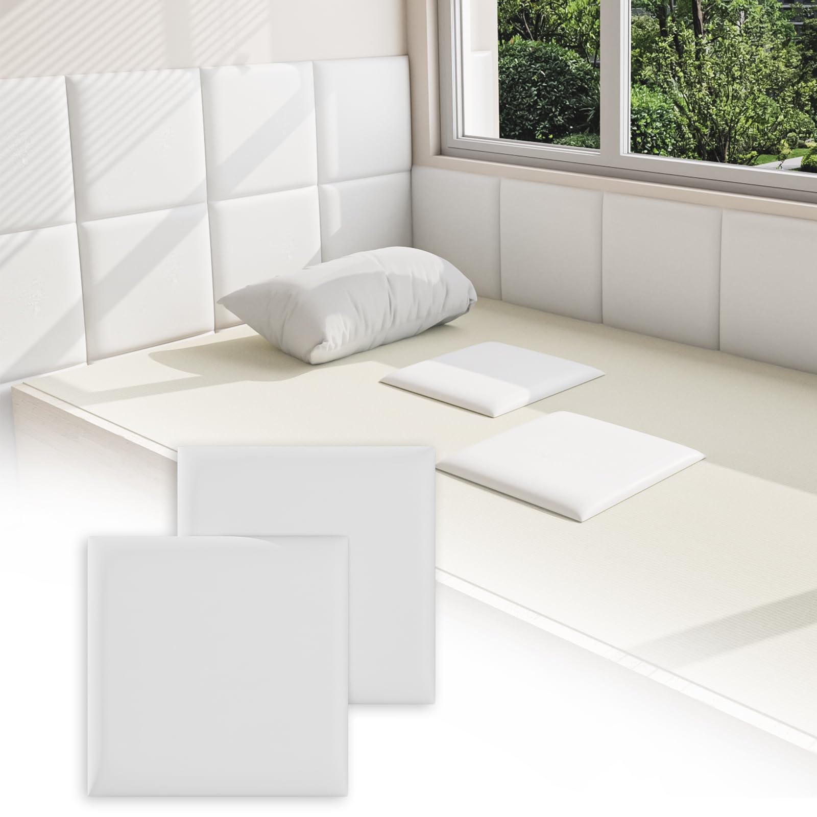 Amazon.com: Umedol 3D Anti-Collision Wall Padding for Kids, White