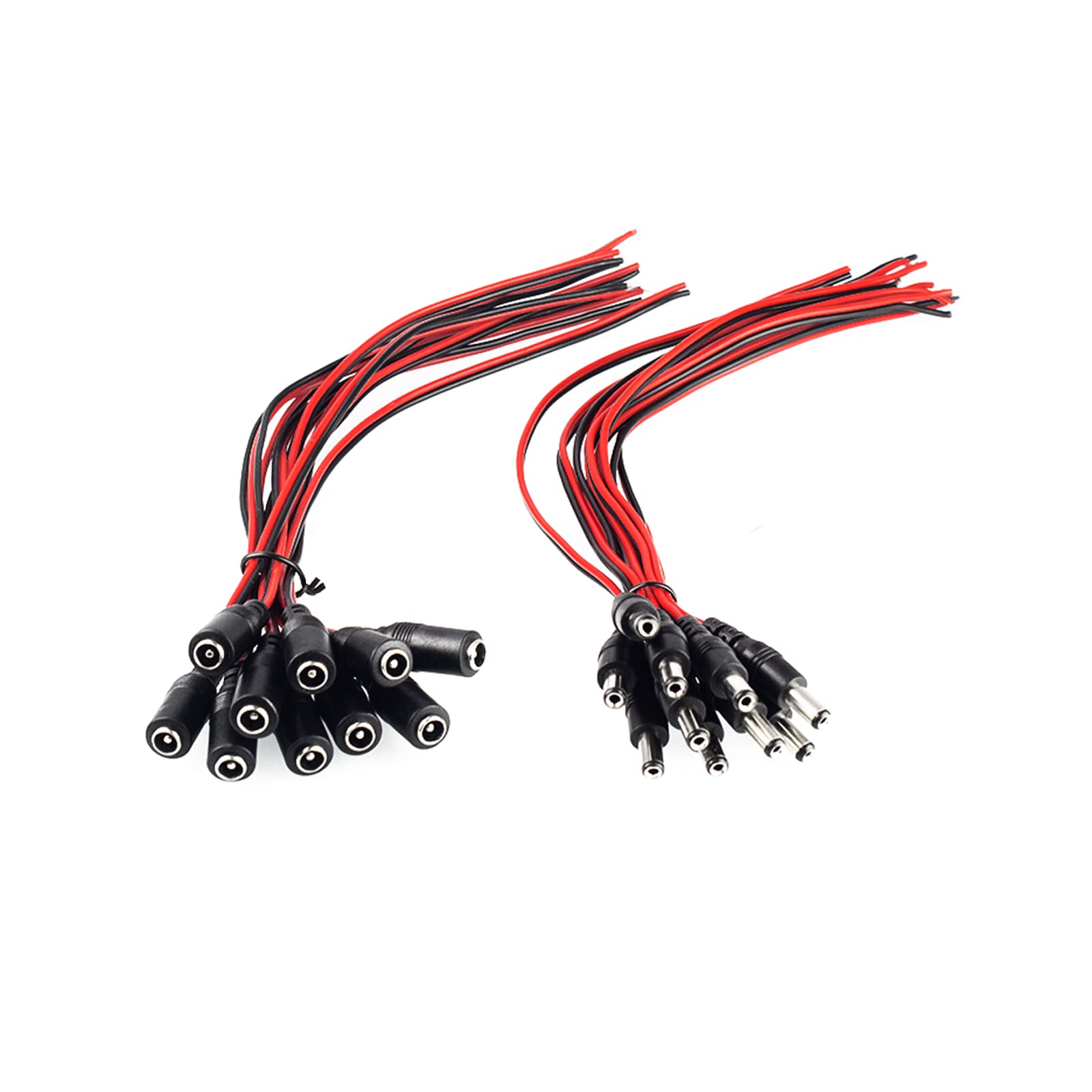Buy DC Power Cable Connectors (Real 18AWG Copper Strands) UltraPoE 12V