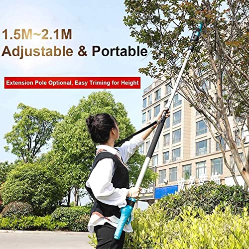 Tesouras de poda elétricas telescópicas,tesouras de poda elétricas profissionais sem fio a bateria,p