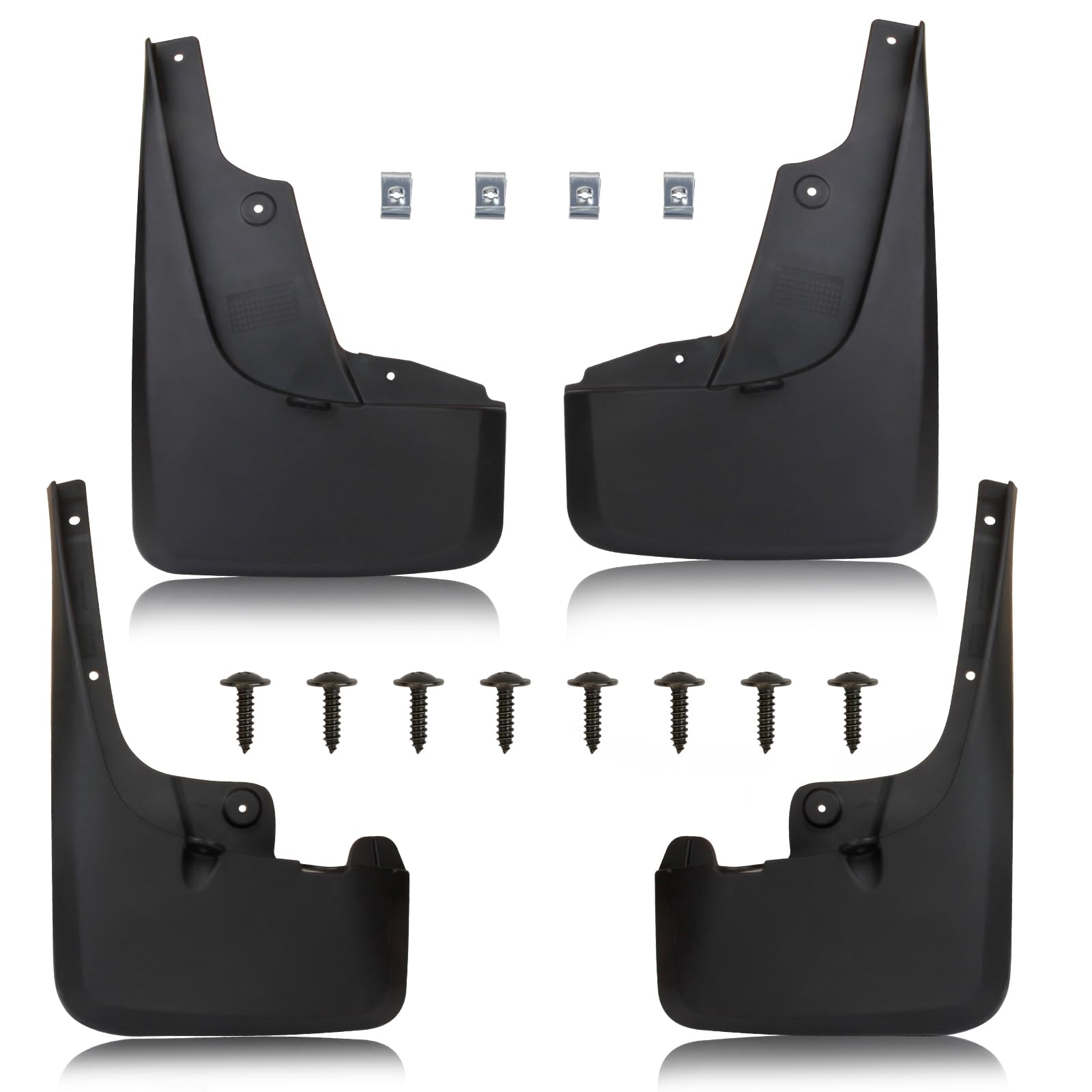 Photo 1 of MITZONE Mud Flaps Splash Guards mudguards Compatible with 2012-2024 Toyota 4Runner W/O Fender Flares & Pedal Front & Rear 4pc Set