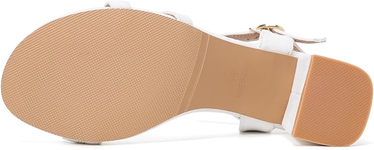 Amazon.com | kkdom Women's Open Toe Ankle Strap Glitter Sandals