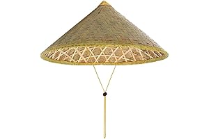 Queenbox: Authentic Chinese Bamboo Coolie Hat