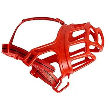 DOGTOWN Imported Breathable Basket Muzzles for Small, Medium, Large and X-Large Dogs, Barking and Chewing, Best for Aggressive Dogs (S)