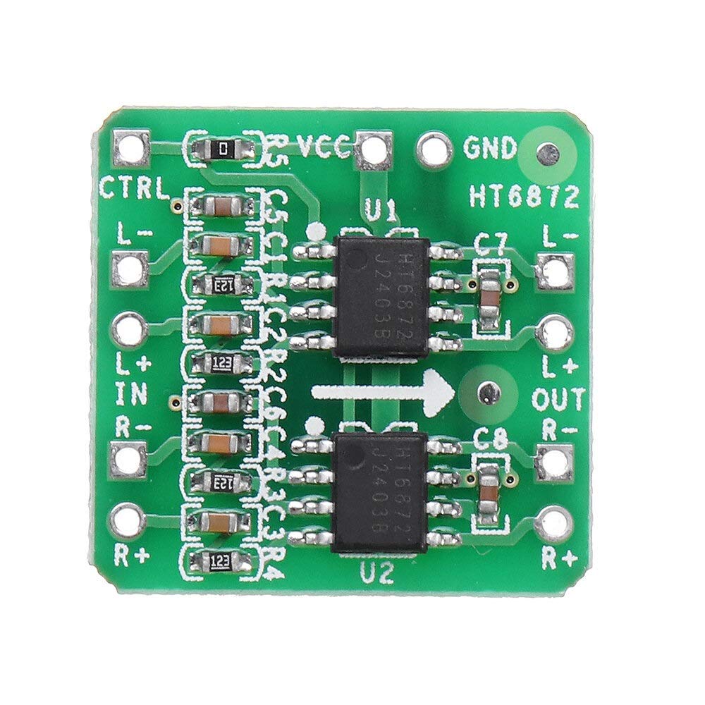Module d'amplificateur numérique HT6872 2x3W élimine les parasites audio de vos projets