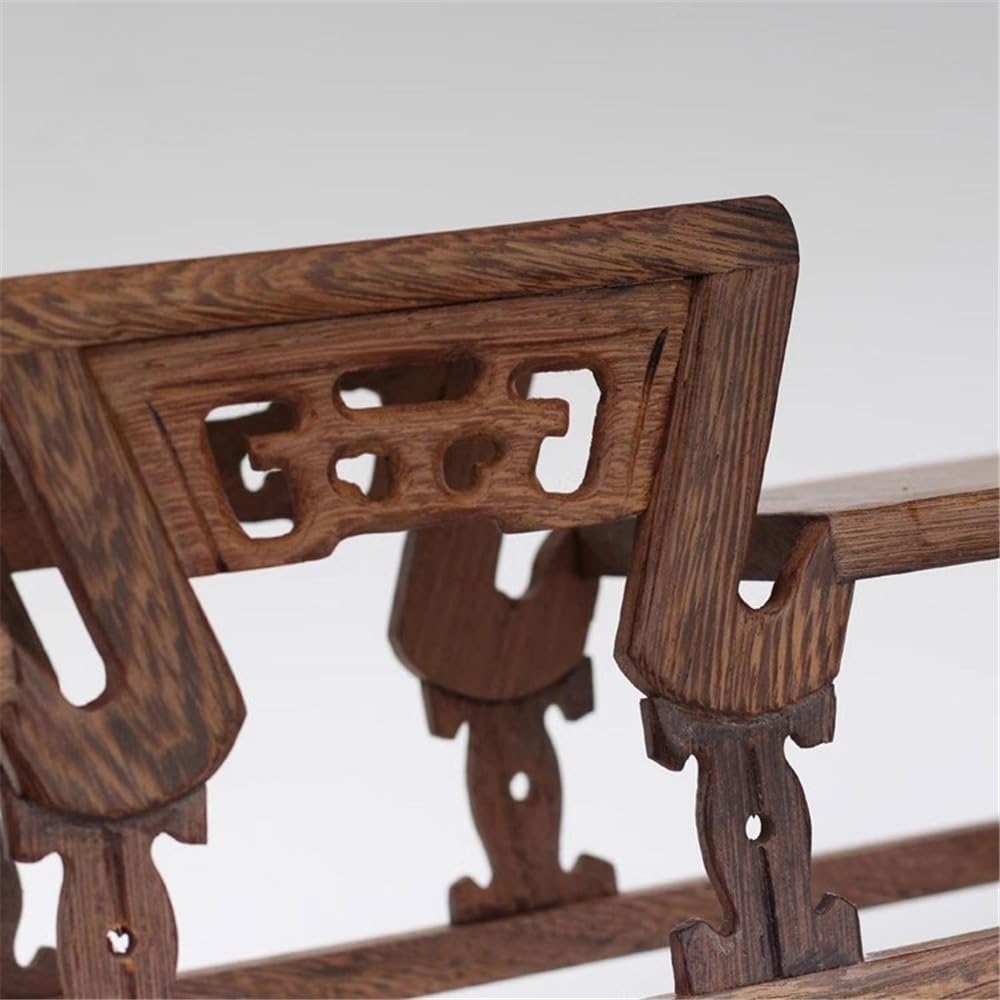 Support à bonsaï Présentoir en bois sculpté creux, support for pot de fleurs, théière, vase, bonsaï