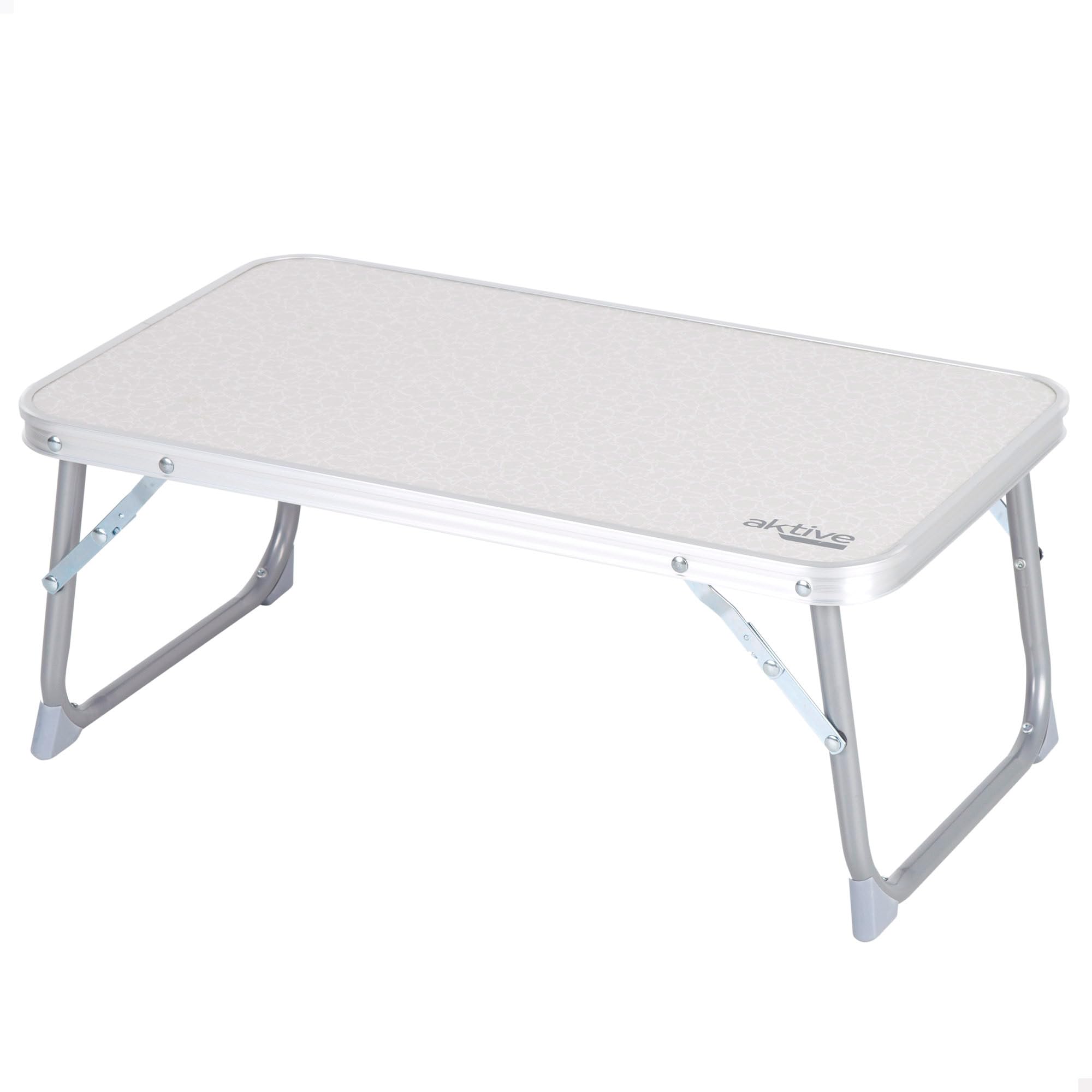 Table basse pliante anti-bascule AKTIVE pour stabiliser vos repas extérieurs
