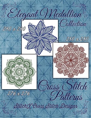 Elegant Medallion Collection - Cross Stitch Pat... 1511546492 Book Cover