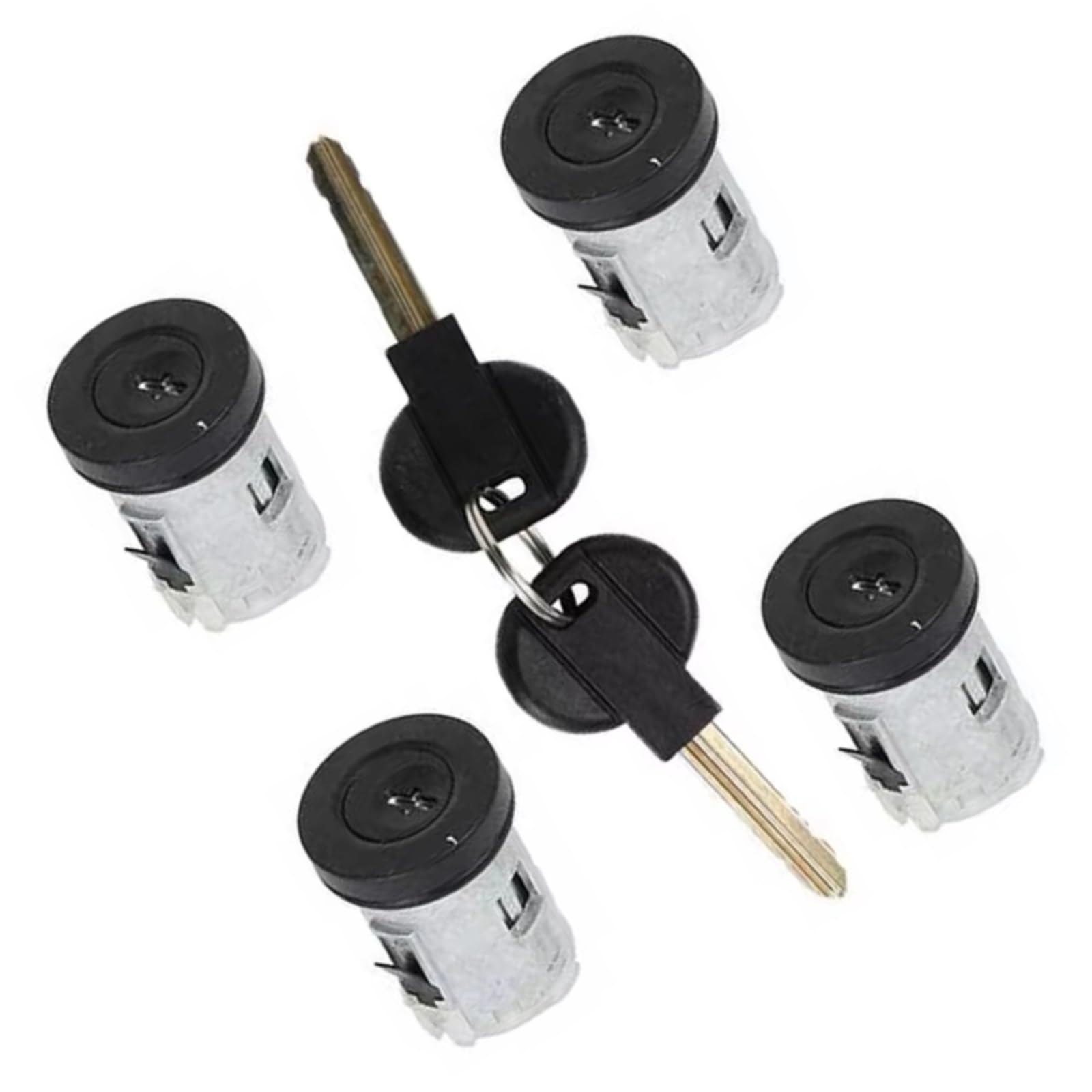 Qaliydfd One Color Ignition Lock Cylinder Compatible With C&Itroen For Dispatch 1994–2007 For Synergie 1994–2002 2 Key Ignition Lock Cylinder Assembly 4162.L0 9926Q7