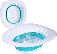 Vista 1 de Sitz Bath for Hemorrhoids, Sitz Bath for Postpartum Care, Foldable Sitz Bath for Toilet Seat, Postpartum Essentials, Hemorrhoid Treatment
