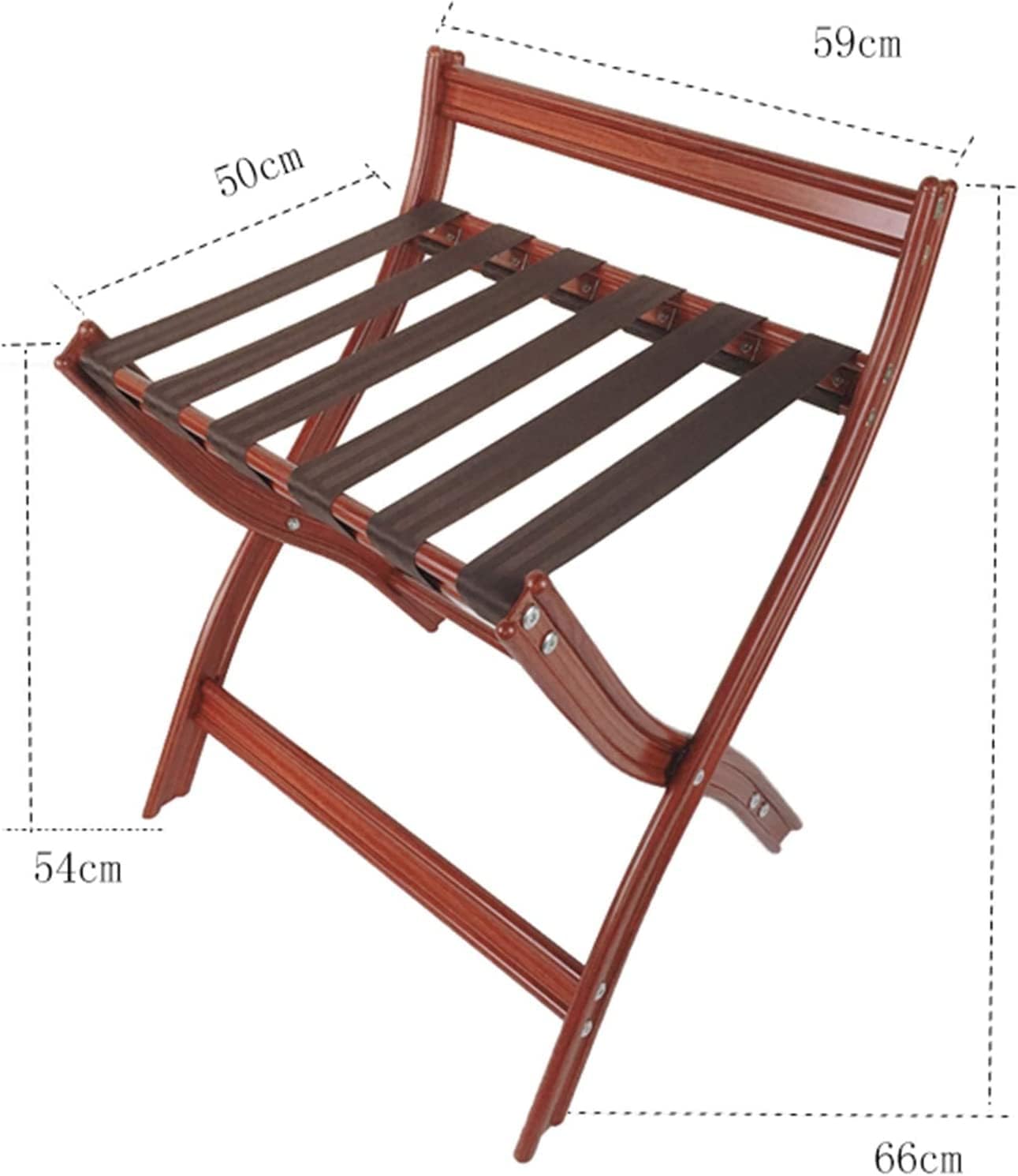Guest Room Luggage Rack, Folding Suitcase Stand Luggage Rack Luggage Rack, Hotel Luggage Rack, Foldable Storage Rack for Clothes Rack, Aluminum Alloy Bedroom and Guest R