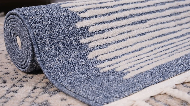 payé Teppich Wohnzimmer Mandala mit Fransen Deko Boho - Beige Grau - 160x230cm - Kurzflor Schlafzimmer Flur Dekoration… – Bild 7