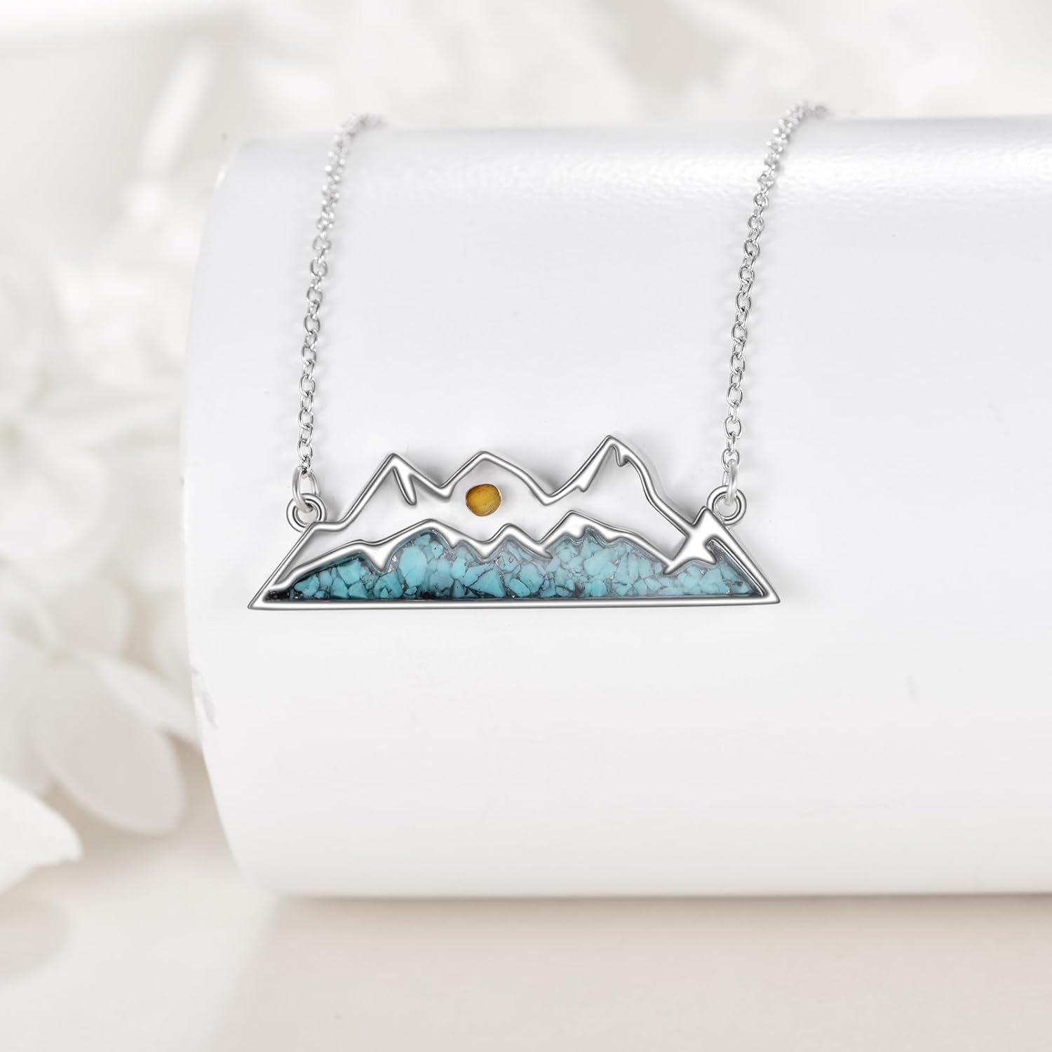 Mustard Seed Faith Necklace for Women 925 Sterling Silver Your Faith Can Move Mountain Jewelry Gift Christian Necklace - Image 4